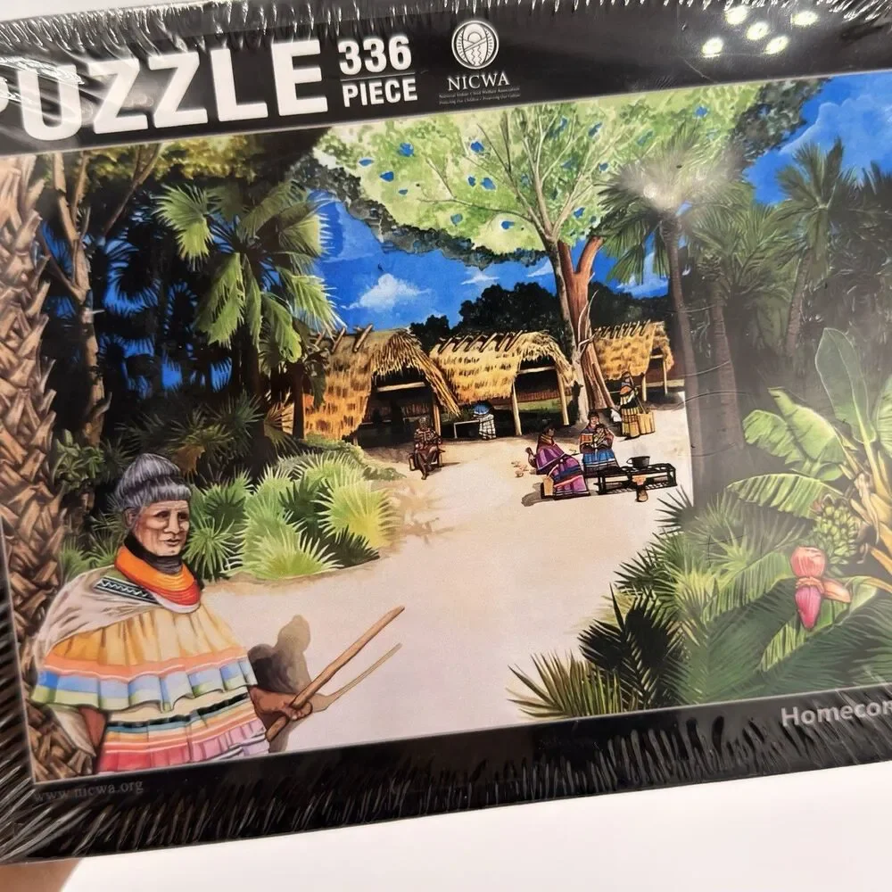 NICWA Homecoming Erica Deitz Seminole 336 Pc Puzzle 2022 Sealed 12x18